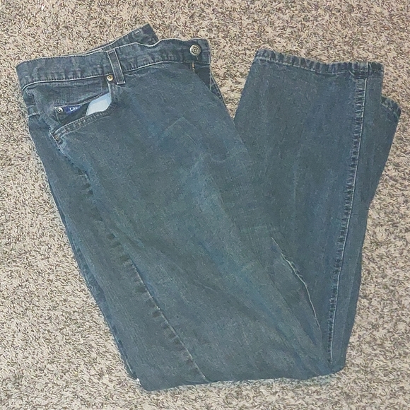 Lee Denim - Lee Jeans Original Size 20W Denim Dark Wash Straight Leg